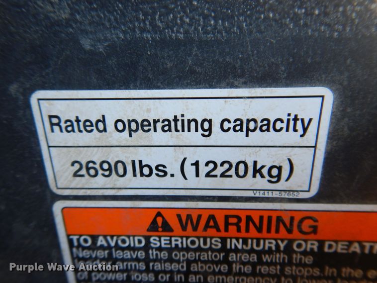 image for item DK5150 2019 Kubota SSV75  skid steer loader