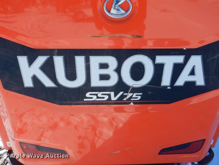 image for item DK5150 2019 Kubota SSV75  skid steer loader