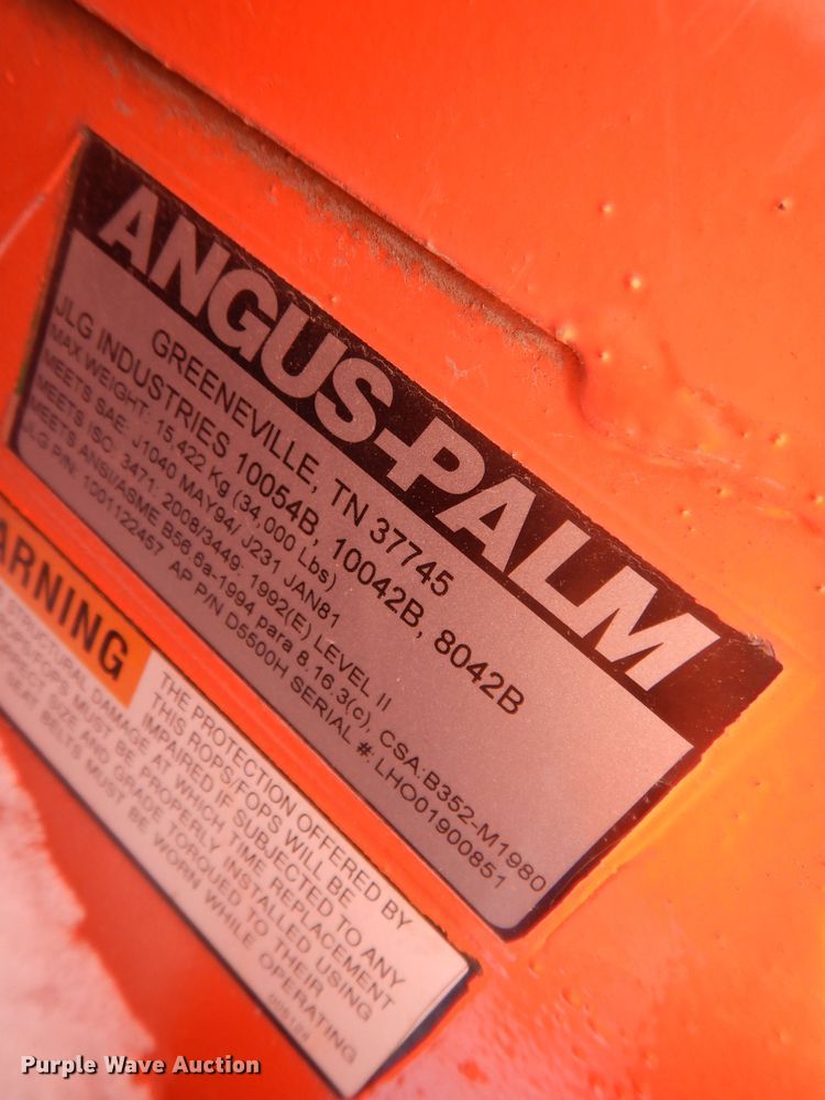 image for item DK5152 2012 SkyTrak 6042  telehandler