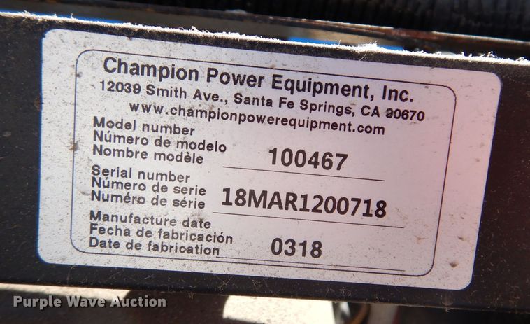 image for item DK5153 2019 Terex RL4 LED  light plant