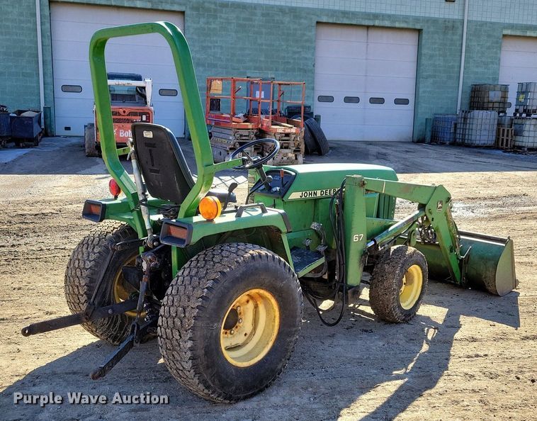 image for item DM8217 John Deere 855  MFWD tractor