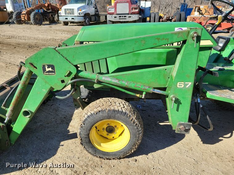 image for item DM8217 John Deere 855  MFWD tractor