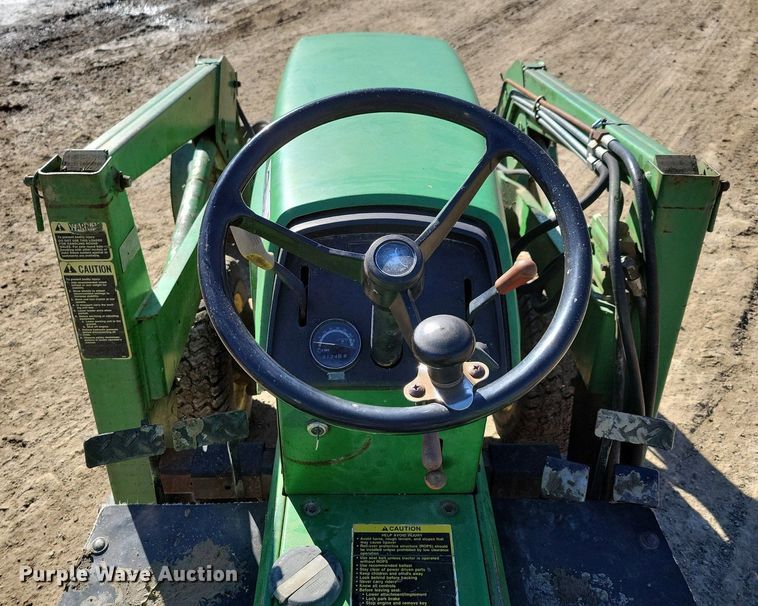 image for item DM8217 John Deere 855  MFWD tractor