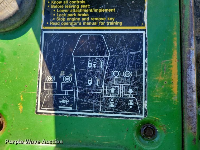 image for item DM8217 John Deere 855  MFWD tractor