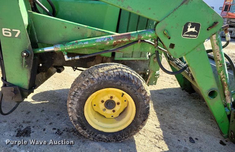 image for item DM8217 John Deere 855  MFWD tractor