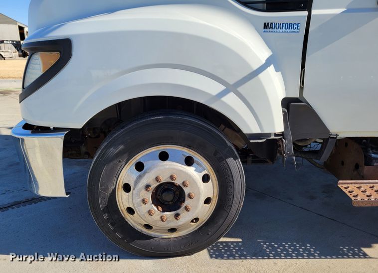 image for item DM8218 2013 International TerraStar  Ext. Cab dump truck