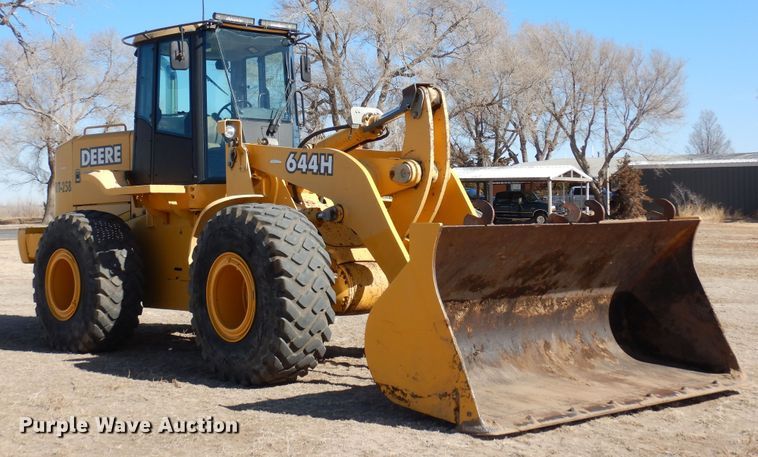 image for item DN6278 2002 John Deere 644H  wheel loader