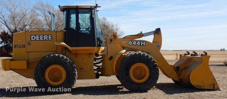 image for item DN6278 2002 John Deere 644H  wheel loader
