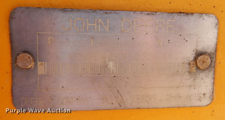 image for item DN6278 2002 John Deere 644H  wheel loader