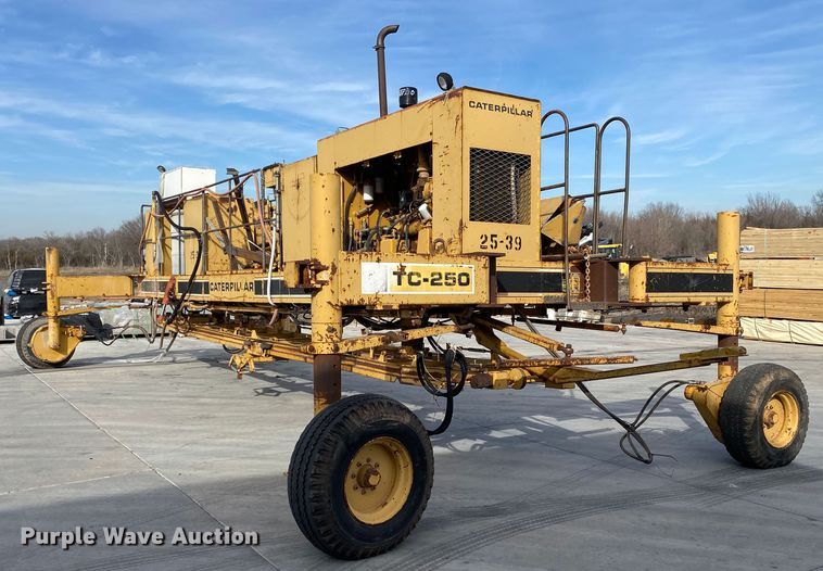 image for item DN8161 Caterpillar TC-250  texture curing machine