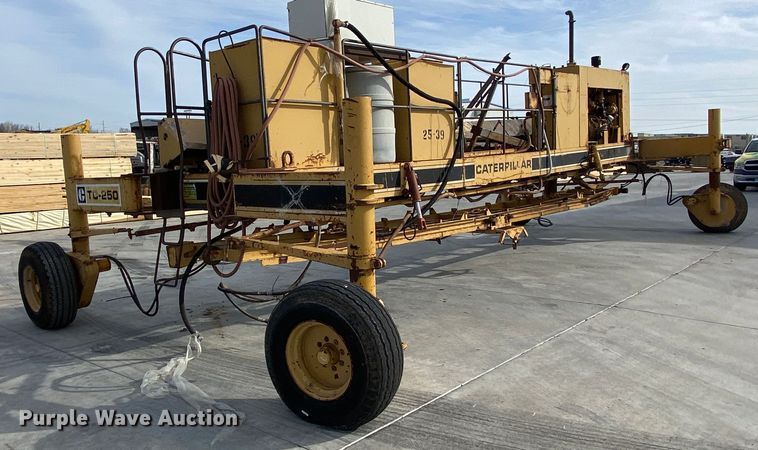 image for item DN8161 Caterpillar TC-250  texture curing machine