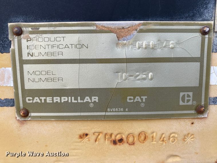 image for item DN8161 Caterpillar TC-250  texture curing machine