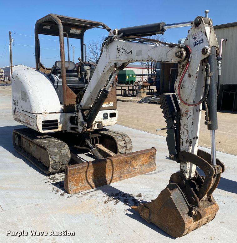 image for item DN8191 2008 Bobcat 325G  mini excavator