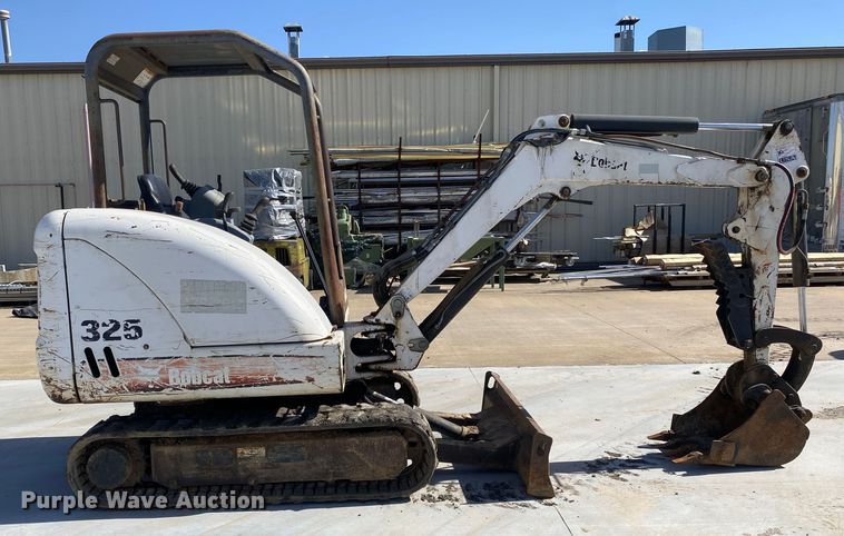 image for item DN8191 2008 Bobcat 325G  mini excavator