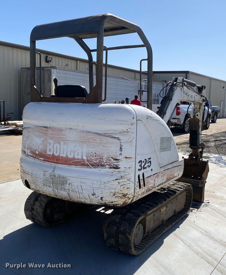 image for item DN8191 2008 Bobcat 325G  mini excavator