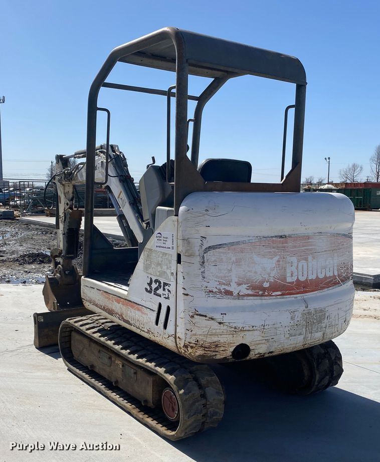 image for item DN8191 2008 Bobcat 325G  mini excavator