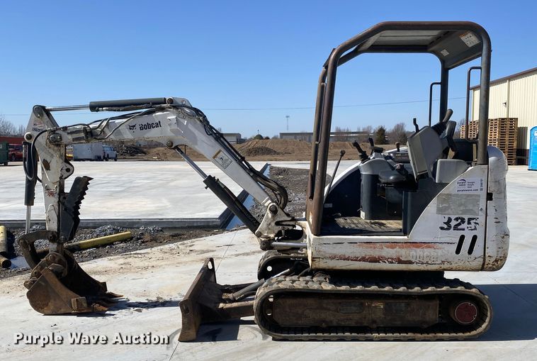 image for item DN8191 2008 Bobcat 325G  mini excavator