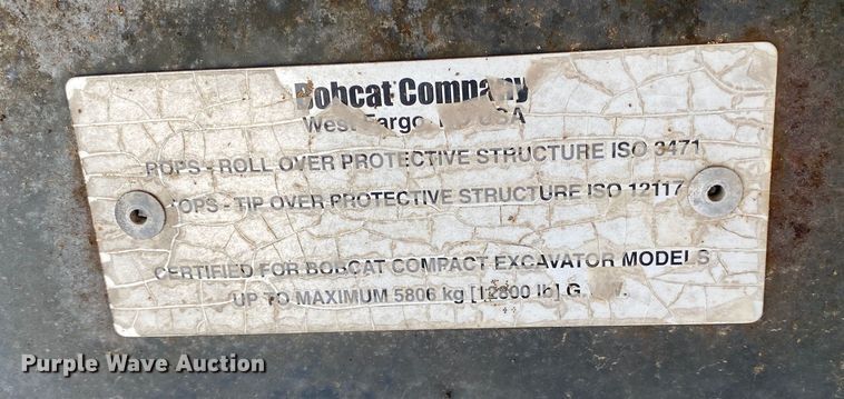 image for item DN8191 2008 Bobcat 325G  mini excavator