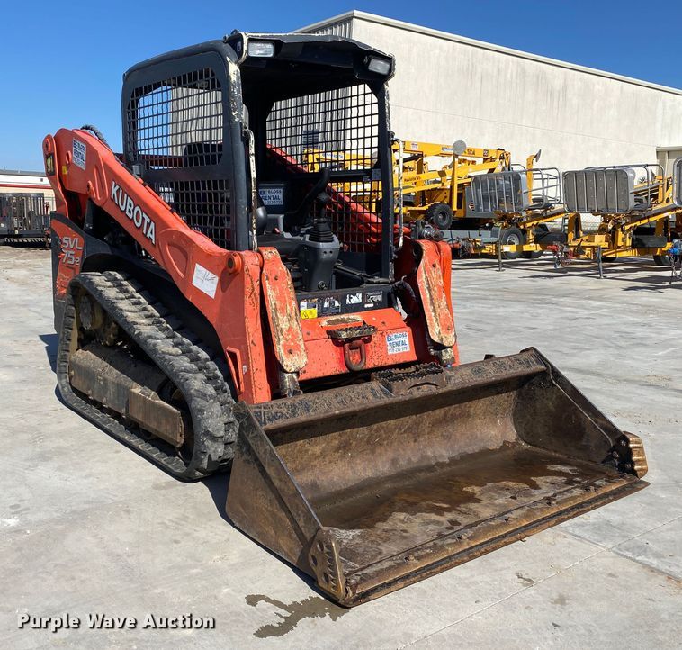 image for item DN8192 Kubota SVL75  tracked skid steer loader