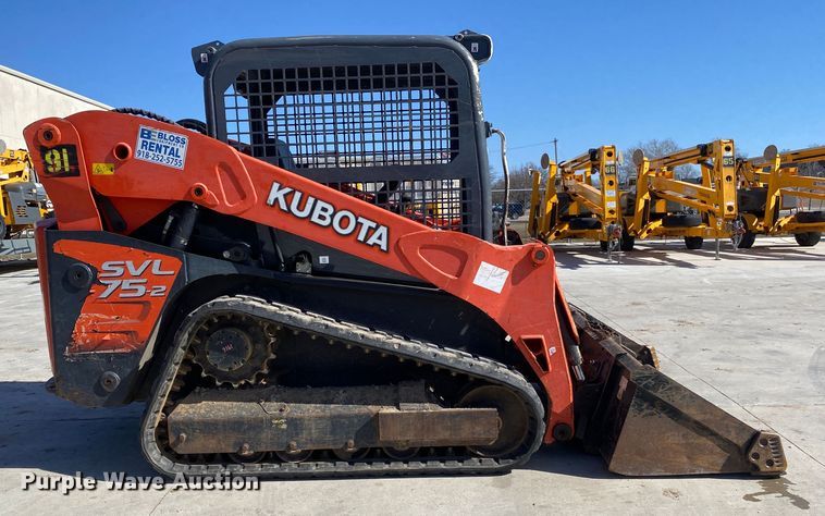 image for item DN8192 Kubota SVL75  tracked skid steer loader