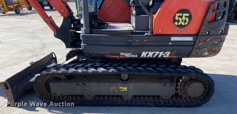 image for item DN8193 2016 Kubota KX71-3S  mini excavator
