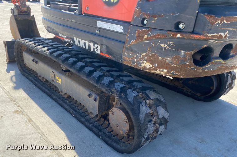 image for item DN8193 2016 Kubota KX71-3S  mini excavator