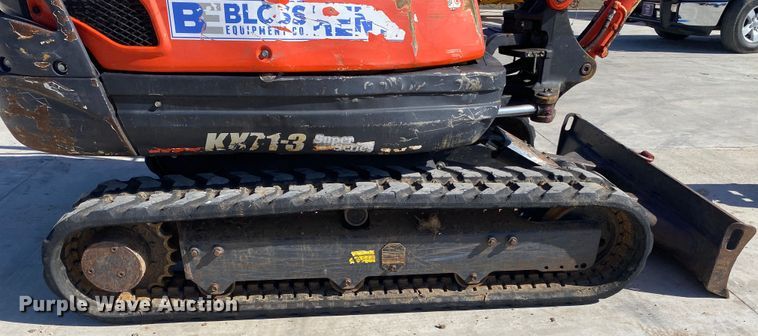 image for item DN8193 2016 Kubota KX71-3S  mini excavator