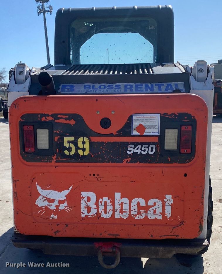 image for item DN8194 2016 Bobcat S450  skid steer loader