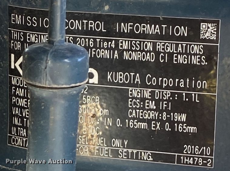 image for item DN8195 2017 Ditch Witch SK800  compact utility loader