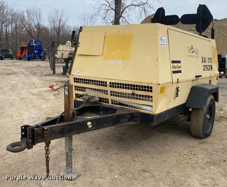 image for item DN8211 2000 Atlas Copco XAS175JD  air compressor