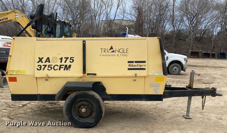 image for item DN8211 2000 Atlas Copco XAS175JD  air compressor