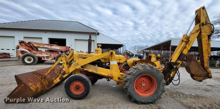 image for item DO3570 1970 Case 580CK  backhoe