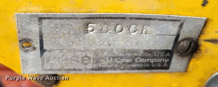 image for item DO3570 1970 Case 580CK  backhoe