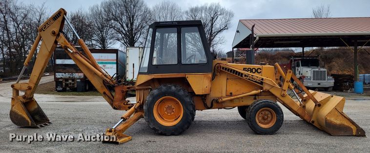 image for item DO3571 1979 Case 580C  backhoe