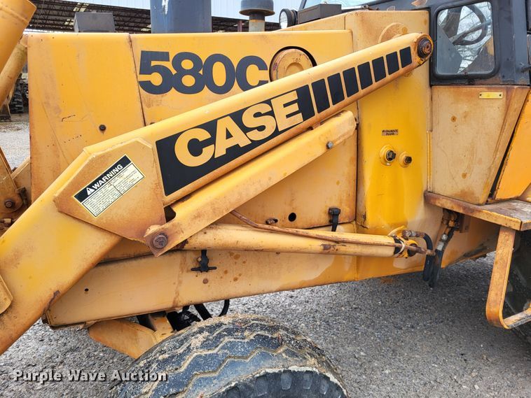 image for item DO3571 1979 Case 580C  backhoe