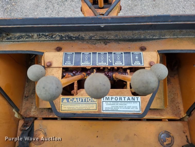 image for item DO3571 1979 Case 580C  backhoe