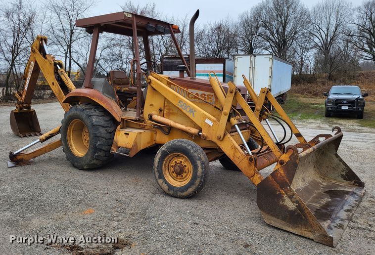image for item DO3572 1987 Case 580K  backhoe