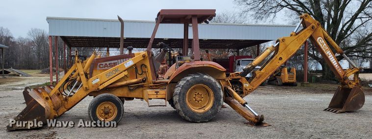 image for item DO3572 1987 Case 580K  backhoe