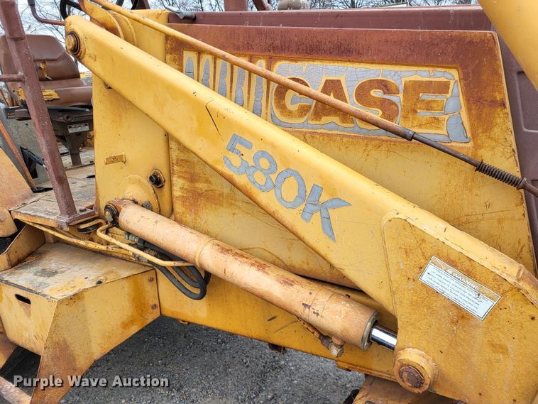 image for item DO3572 1987 Case 580K  backhoe