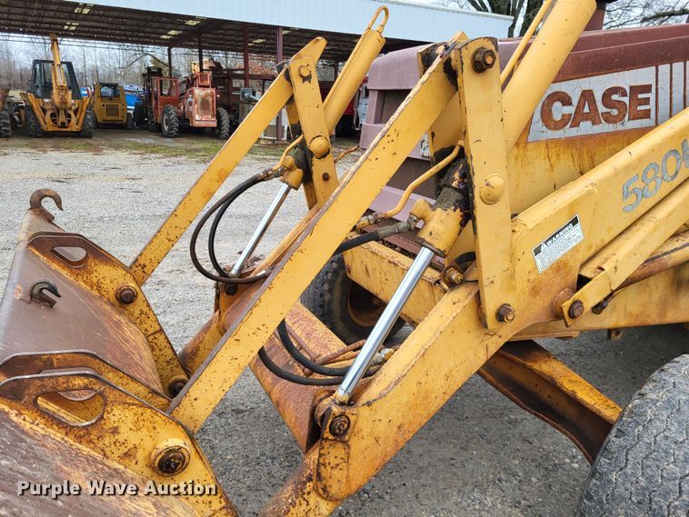 image for item DO3572 1987 Case 580K  backhoe