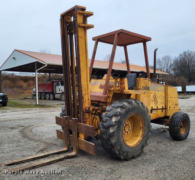 image for item DO3575 1991 Case 586E  forklift