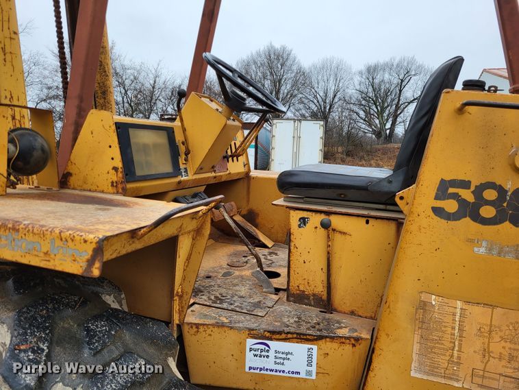 image for item DO3575 1991 Case 586E  forklift