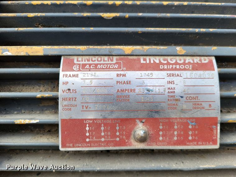 image for item DO3581 (2) Ingersoll Rand air compressors