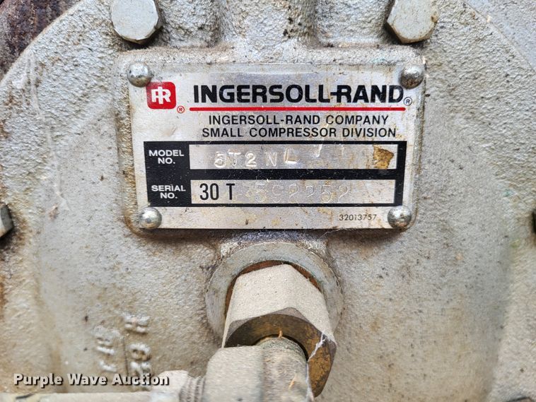 image for item DO3581 (2) Ingersoll Rand air compressors