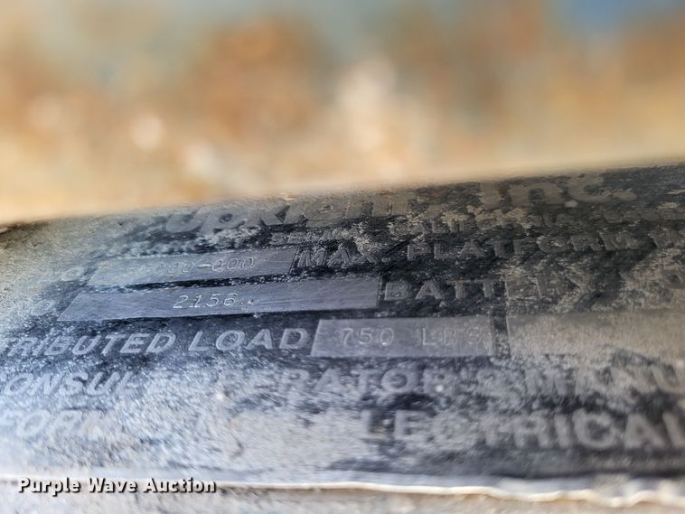 image for item DO3583 Up Right 66000-000  scissor lift