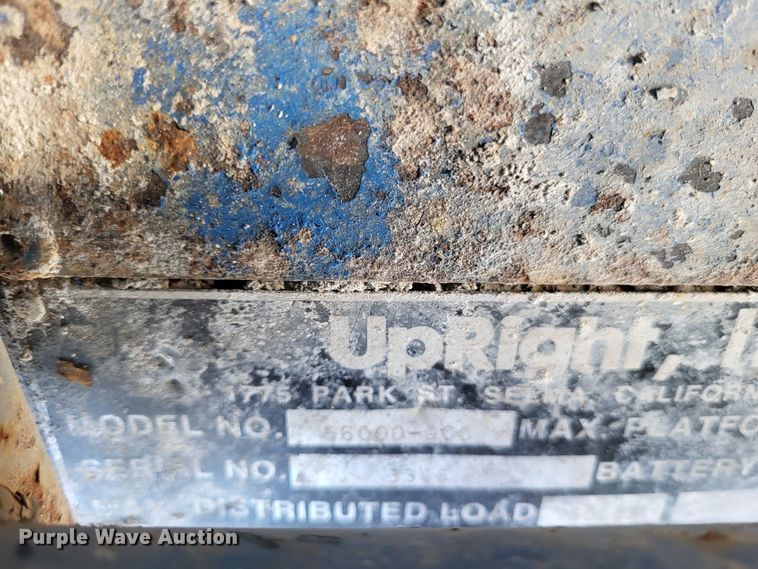 image for item DO3584 Up Right 66000-000  scissor lift