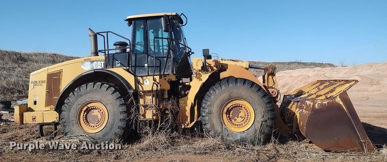 image for item DO3803 2007 Caterpillar 980H  wheel loader