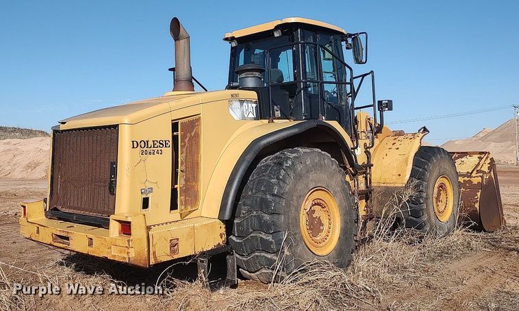 image for item DO3803 2007 Caterpillar 980H  wheel loader