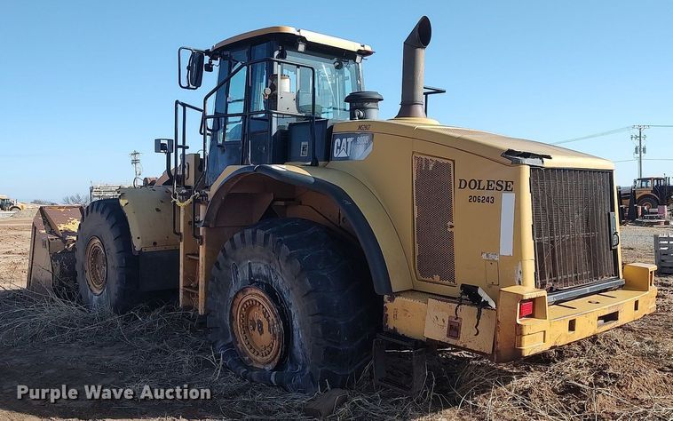 image for item DO3803 2007 Caterpillar 980H  wheel loader