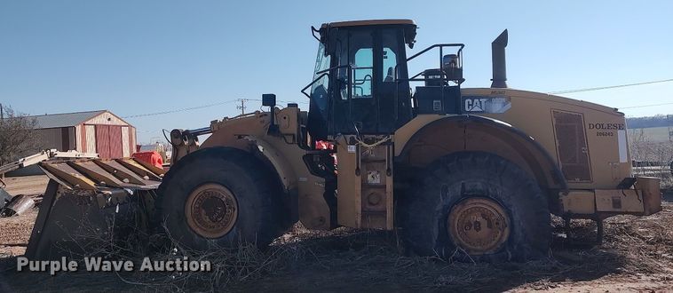 image for item DO3803 2007 Caterpillar 980H  wheel loader
